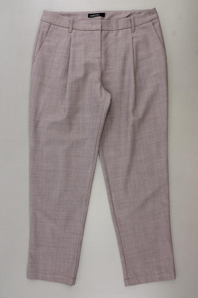 Marc Cain Stoffhose Gr. 40 grau aus Polyester