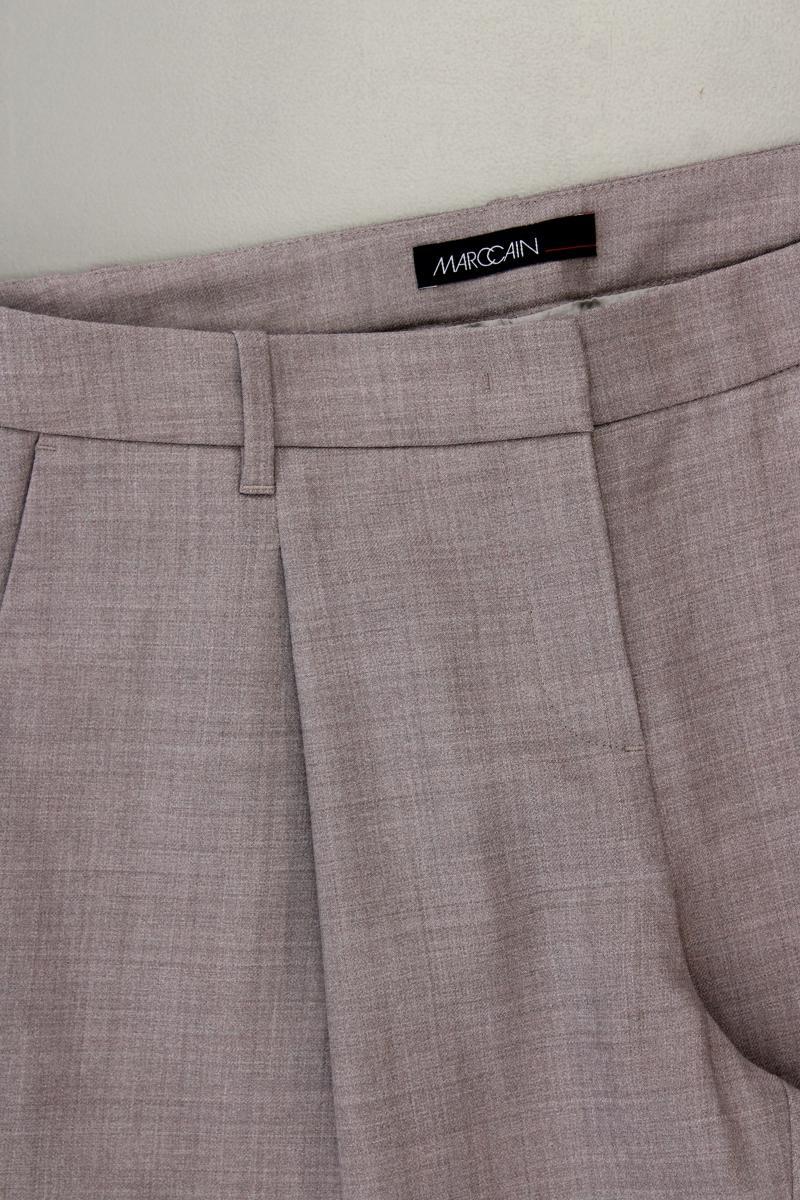 Marc Cain Stoffhose Gr. 40 grau aus Polyester