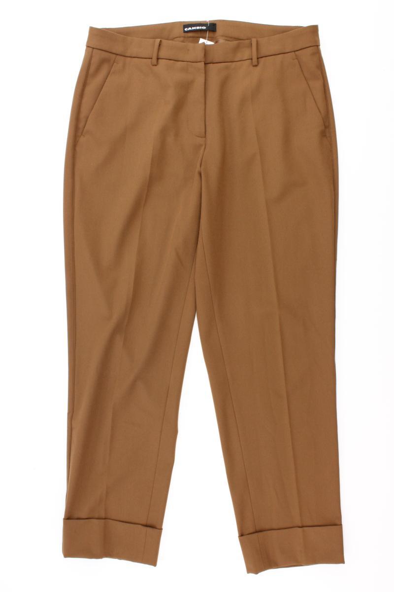 Cambio Anzughose Gr. 40 braun aus Polyester