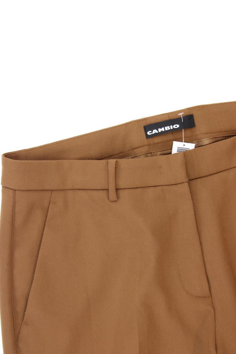 Cambio Anzughose Gr. 40 braun aus Polyester