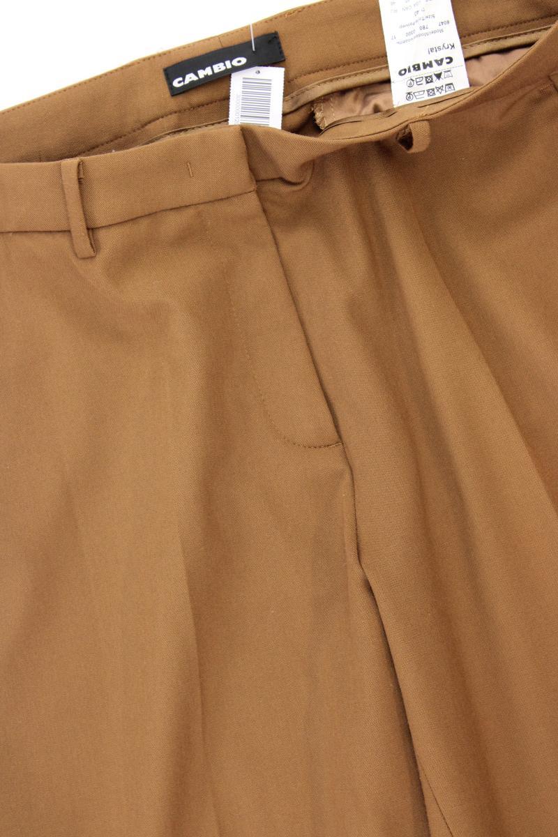 Cambio Anzughose Gr. 40 braun aus Polyester