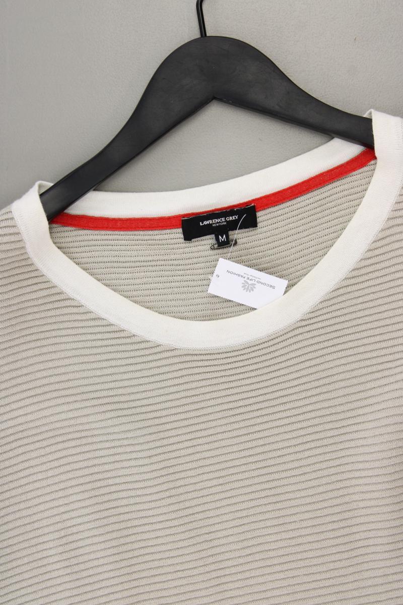 Lawrence Grey Strickshirt Gr. M Kurzarm grau aus Baumwolle