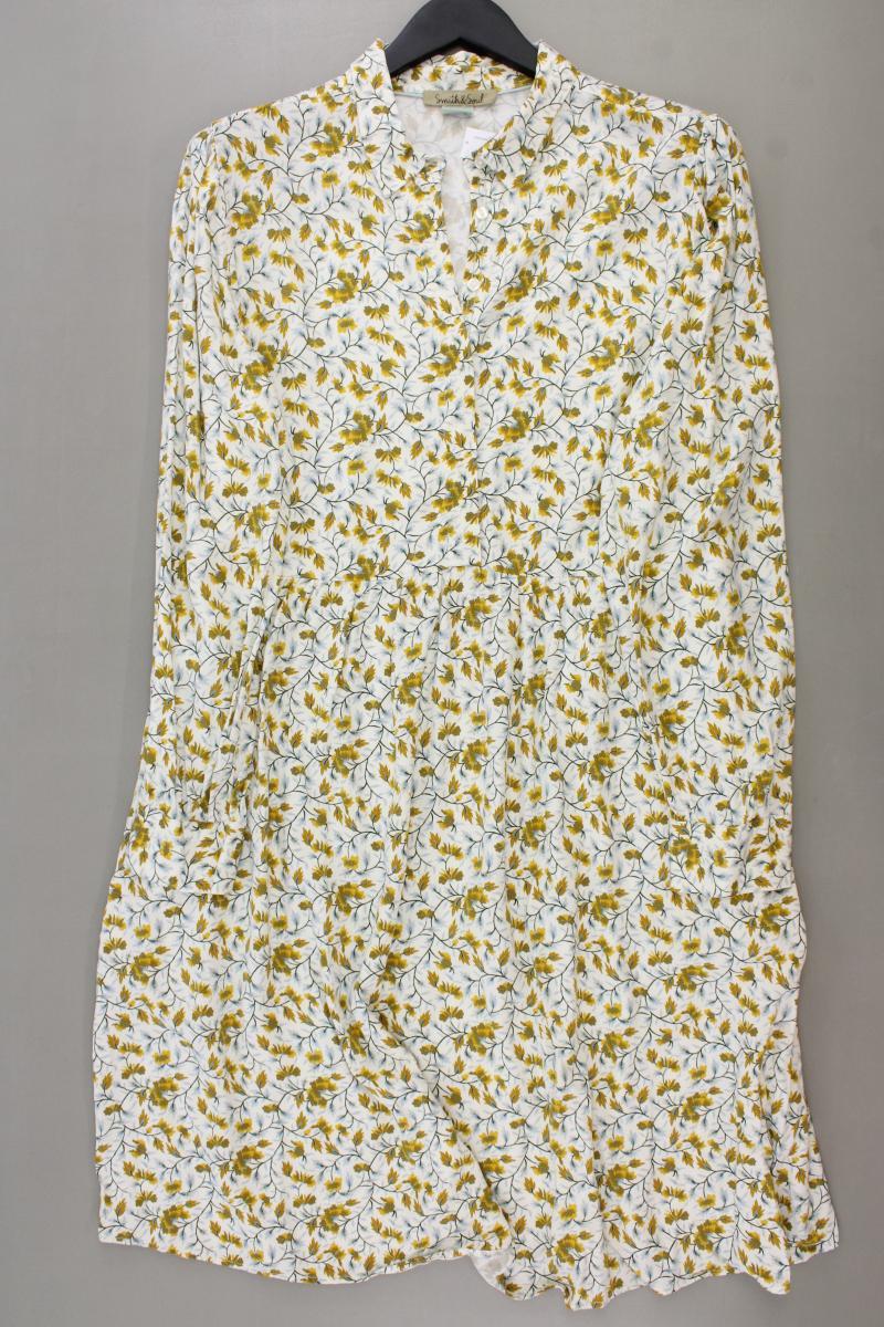 Smith & Soul Langarmkleid Gr. L mit Blumenmuster neuwertig mehrfarbig