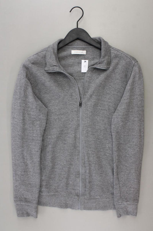 Cortefiel Strickjacke für Herren Gr. L Langarm grau