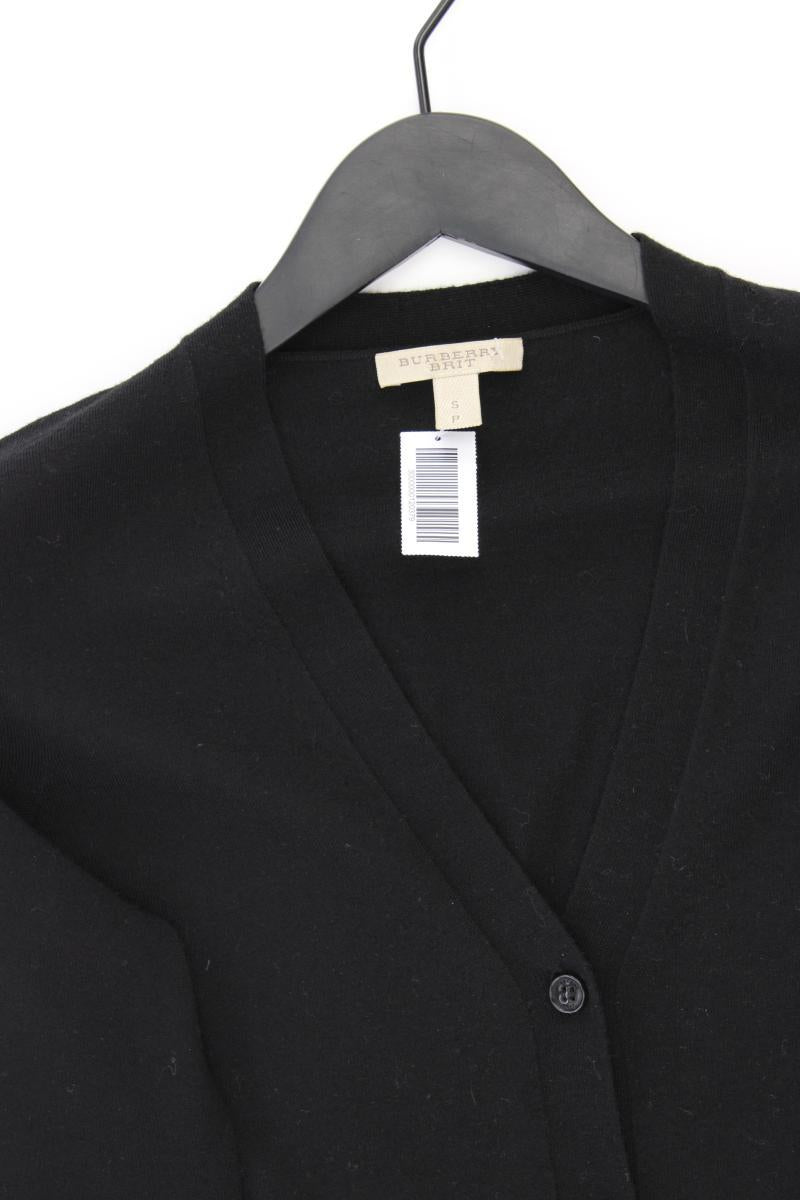 Burberry Brit Cardigan aus Wolle Gr. S Langarm schwarz