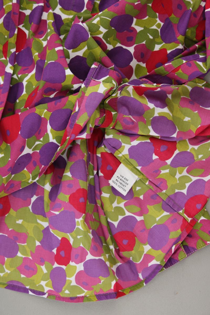 Boden Langarmbluse Gr. UK 16 (L) mit Blumenmuster mehrfarbig aus Baumwolle