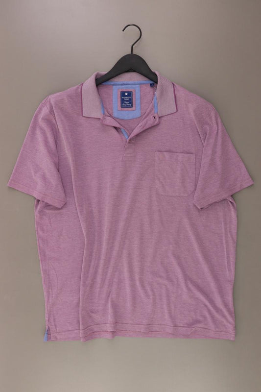 Redmond Poloshirt für Herren Gr. XXL Kurzarm rosa aus Baumwolle