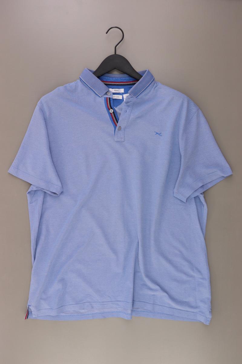 Brax T-Shirt für Herren Gr. XXL Kurzarm blau aus Baumwolle