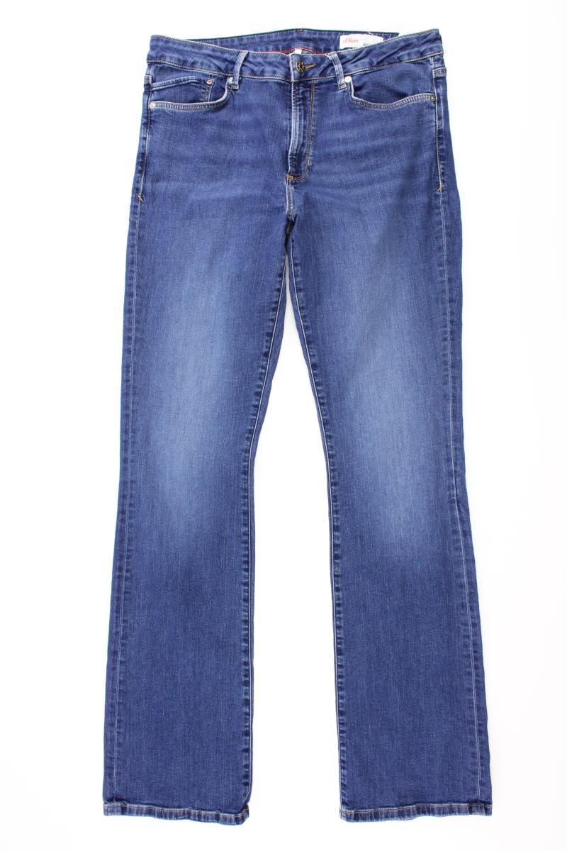 s.Oliver Boot Cut Jeans Gr. 42/L34 blau aus Baumwolle