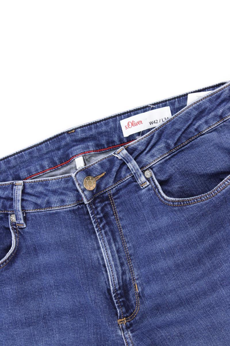 s.Oliver Boot Cut Jeans Gr. 42/L34 blau aus Baumwolle