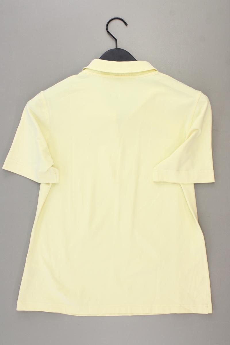 Golfino Poloshirt Gr. 42 neuwertig Kurzarm gelb aus Polyamid
