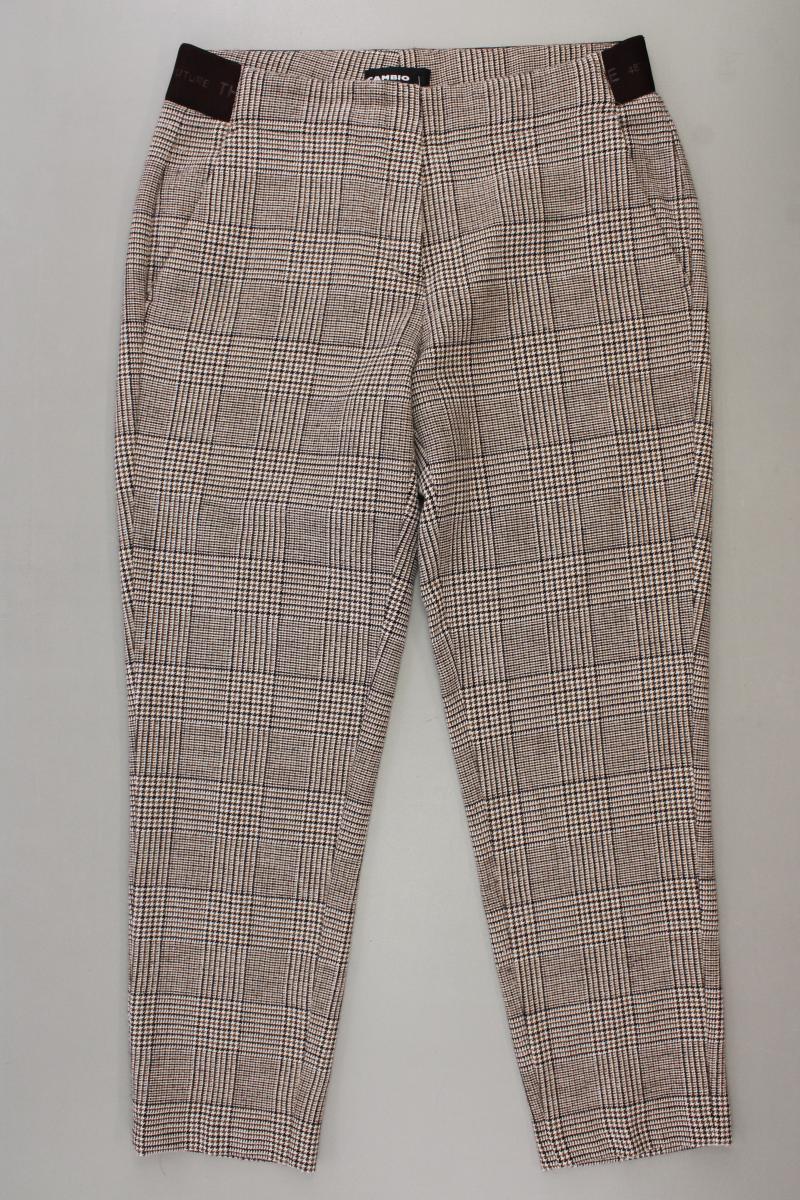 Cambio Stretchhose Gr. 40 hahnentritt braun