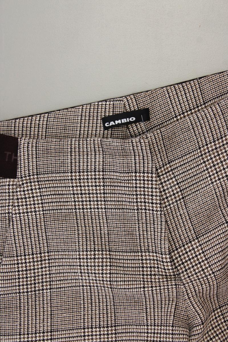 Cambio Stretchhose Gr. 40 hahnentritt braun