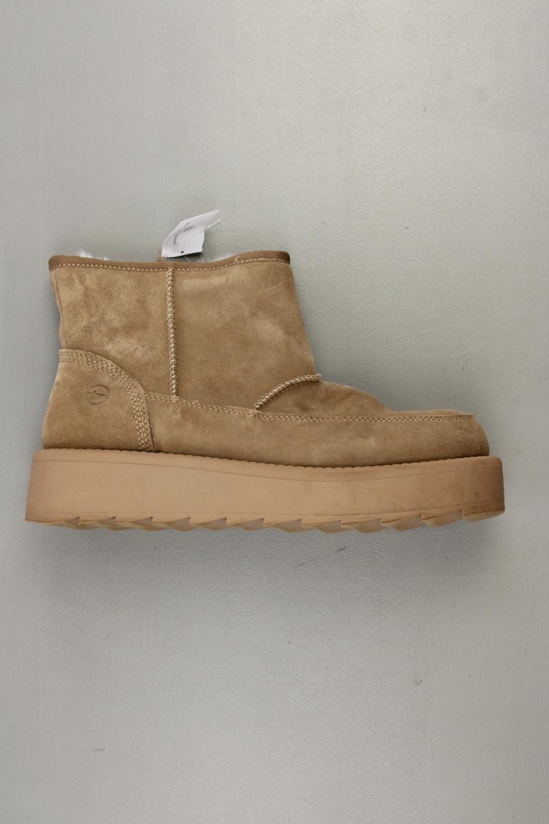 Tamaris Stiefeletten Gr. 38 Neupreis: 99,95€! braun aus Leder