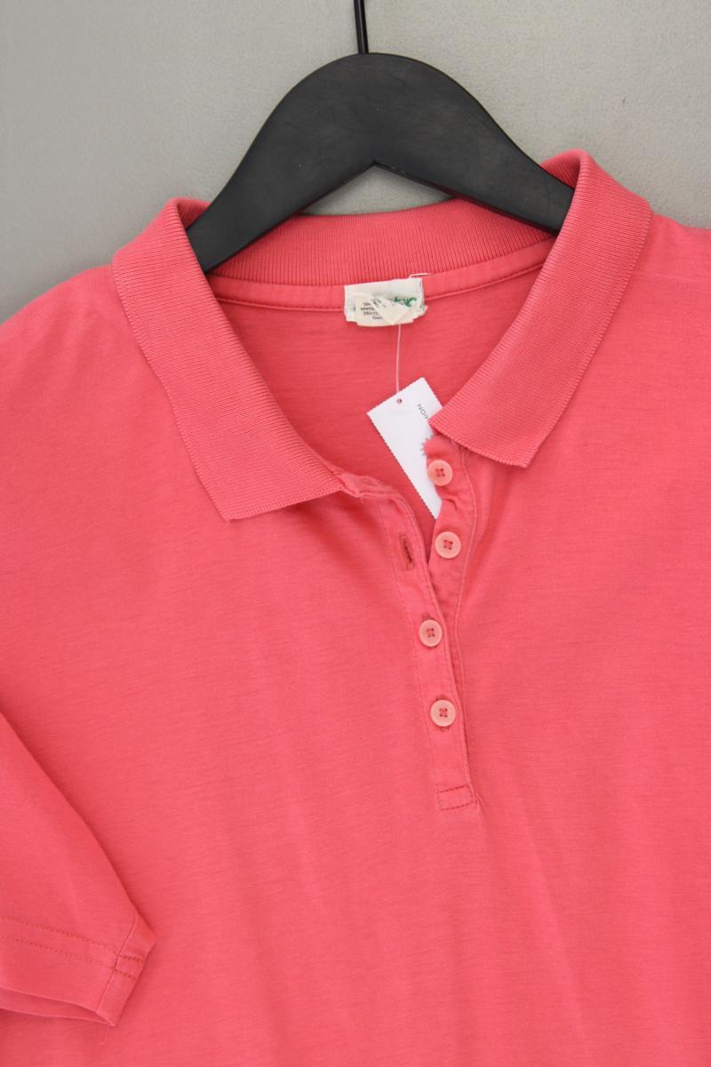 hessnatur Poloshirt Gr. 40/42 Kurzarm pink aus Baumwolle