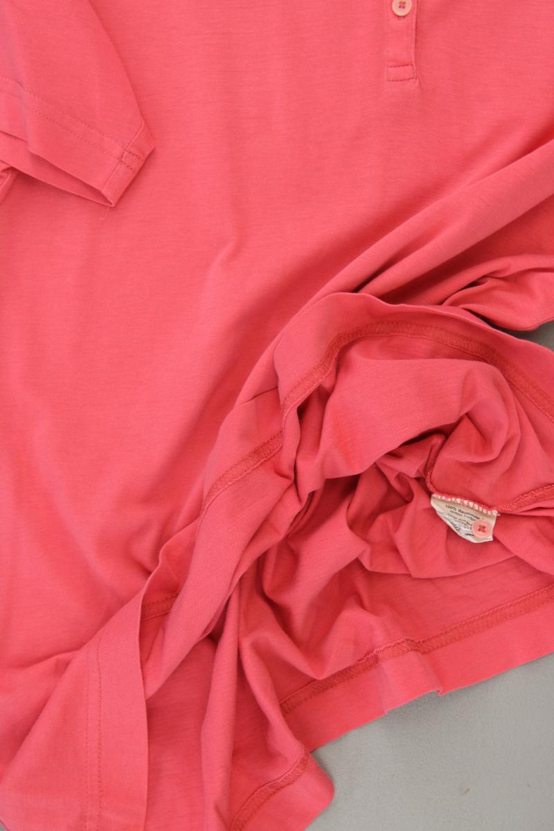 hessnatur Poloshirt Gr. 40/42 Kurzarm pink aus Baumwolle
