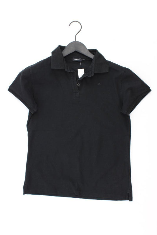 J. Lindeberg Poloshirt Gr. M Kurzarm schwarz aus Baumwolle