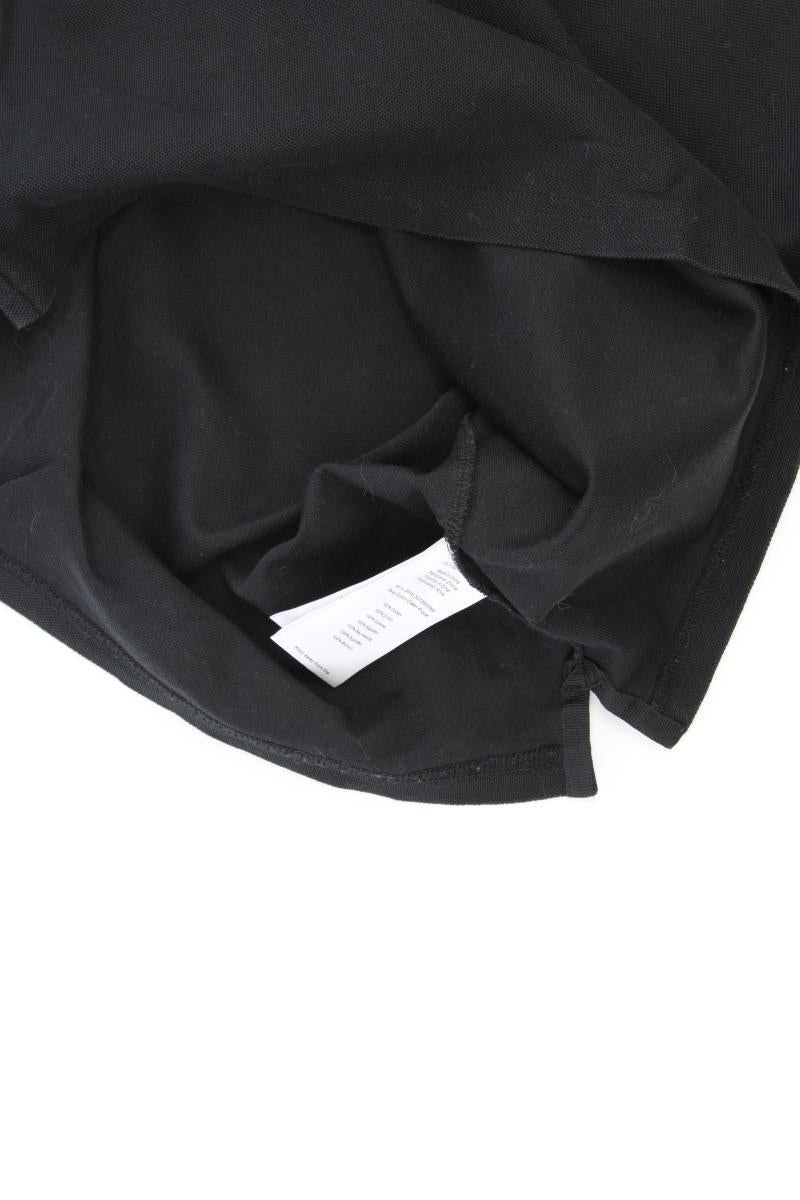J. Lindeberg Poloshirt Gr. M Kurzarm schwarz aus Baumwolle