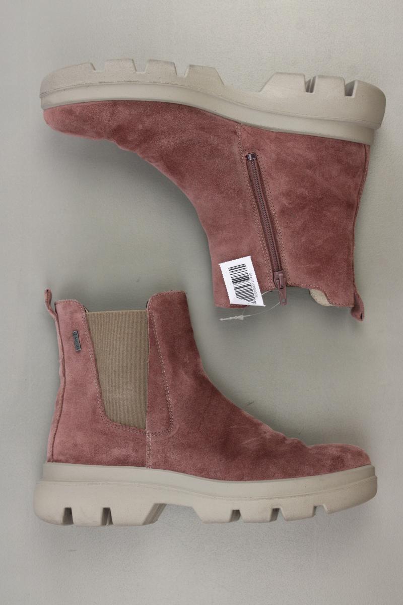 LEGERO Stiefeletten Gr. 38 rot aus Leder