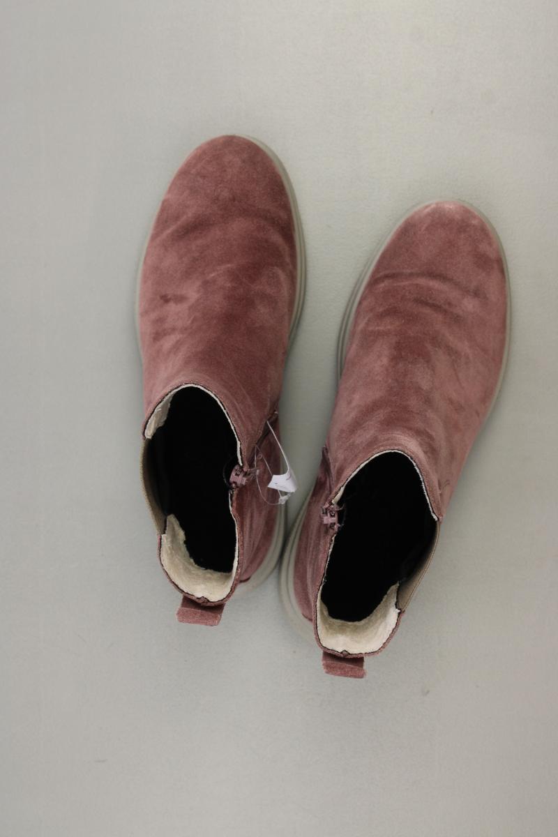 LEGERO Stiefeletten Gr. 38 rot aus Leder