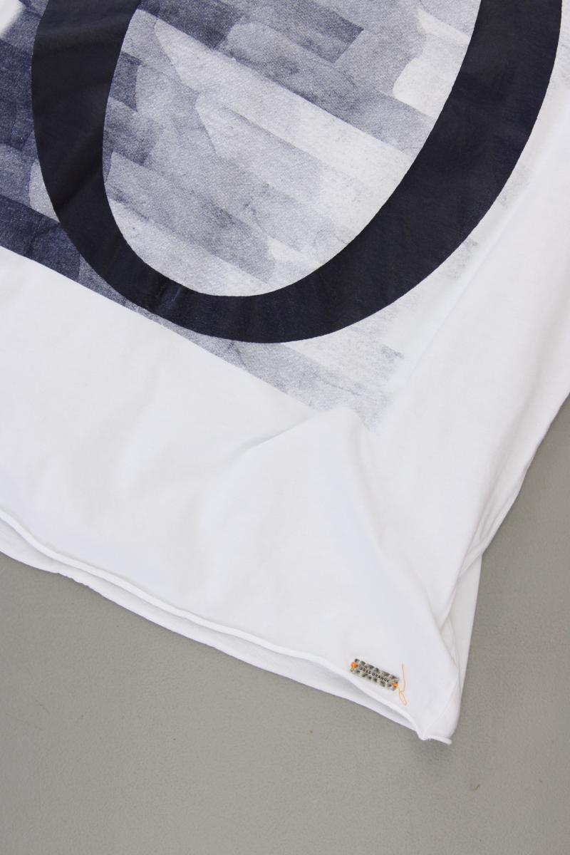 BOSS Orange Printshirt Gr. S Kurzarm weiß