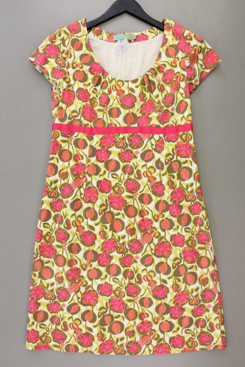 Boden Kurzarmkleid Gr. UK 14 (M) neuwertig mehrfarbig aus Baumwolle