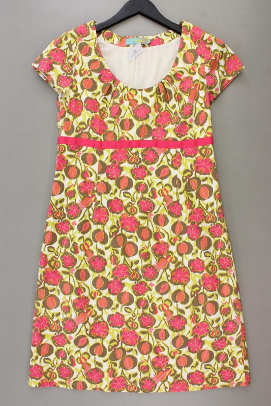 Boden Kurzarmkleid Gr. UK 14 (M) neuwertig mehrfarbig aus Baumwolle