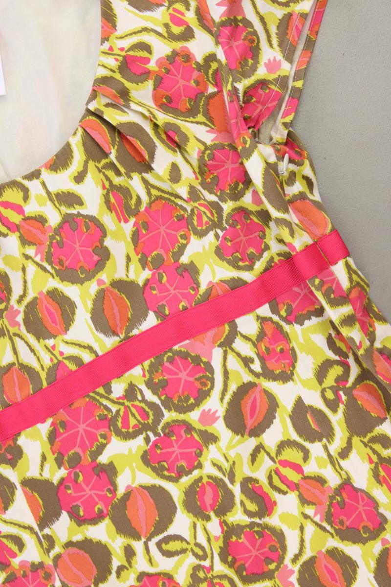 Boden Kurzarmkleid Gr. UK 14 (M) neuwertig mehrfarbig aus Baumwolle