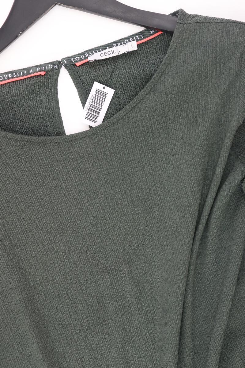 Cecil Langer Jumpsuit Gr. L grün aus Polyester