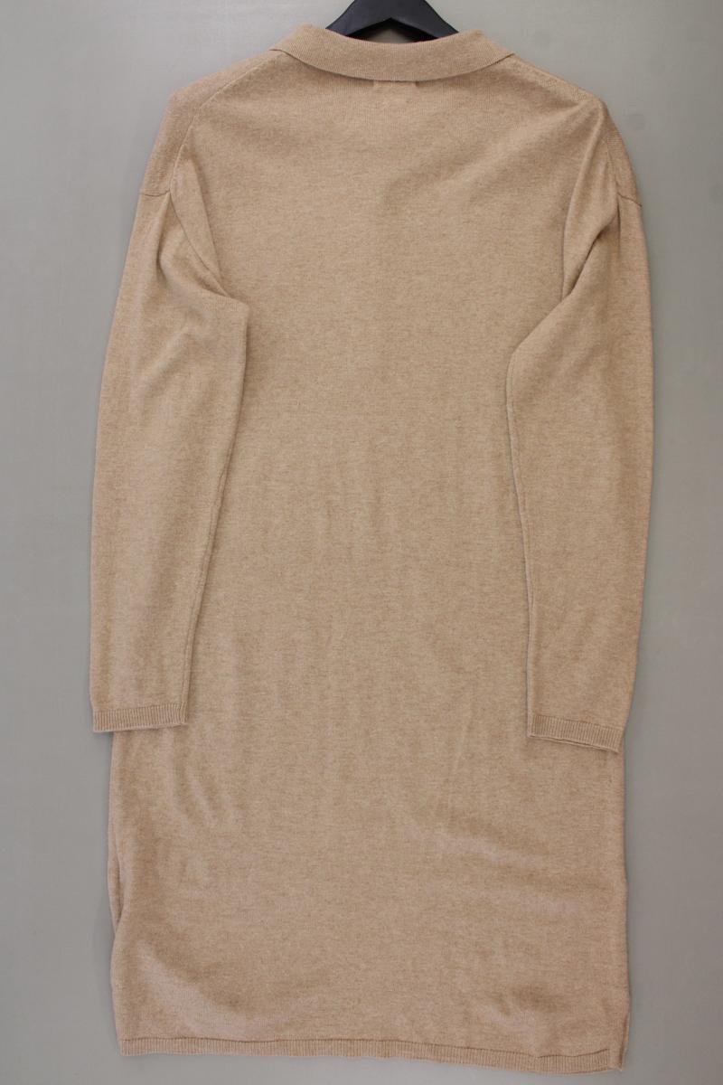 Verse Langarmkleid Gr. XL braun aus Viskose