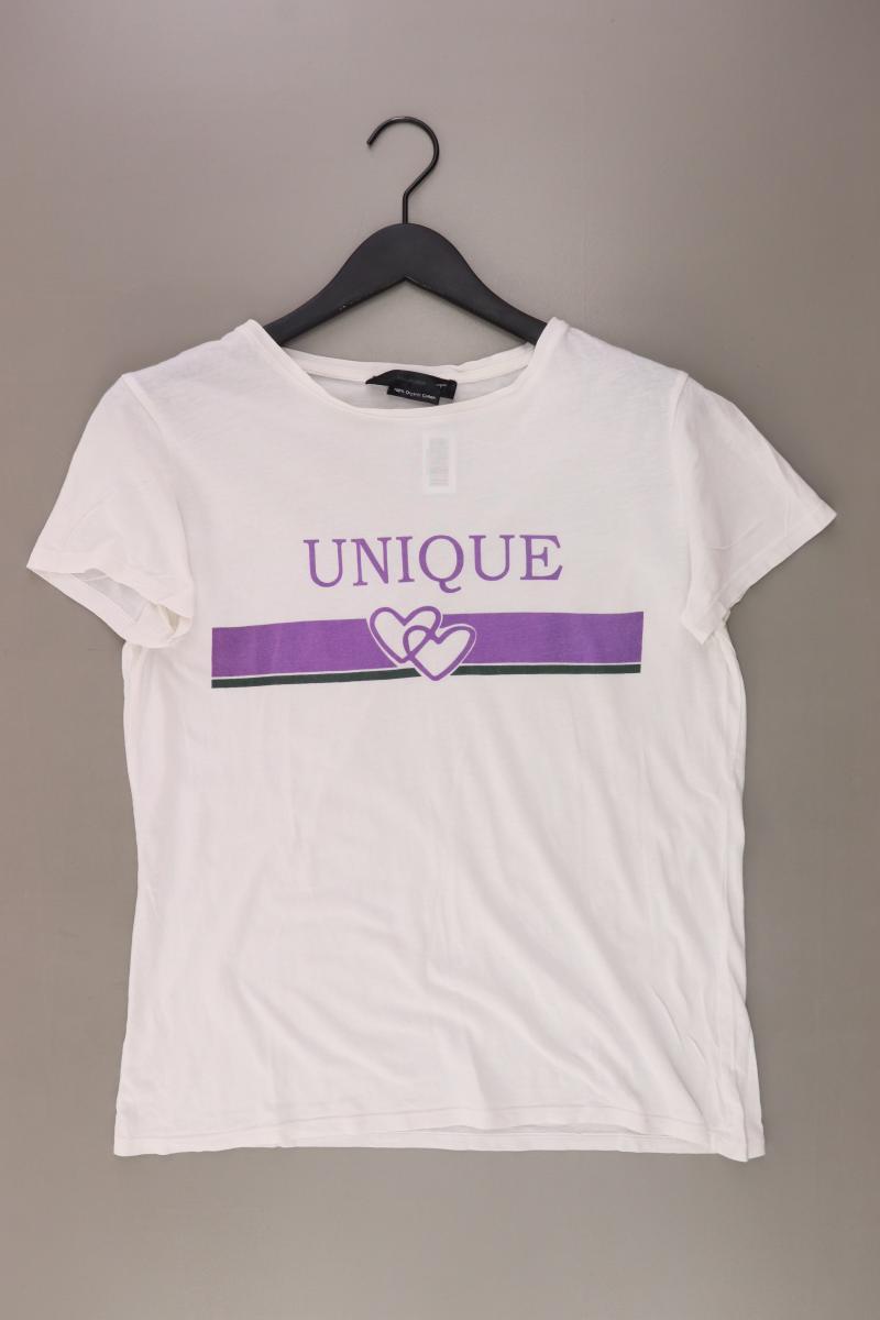 Hallhuber T-Shirt Gr. L Kurzarm weiß