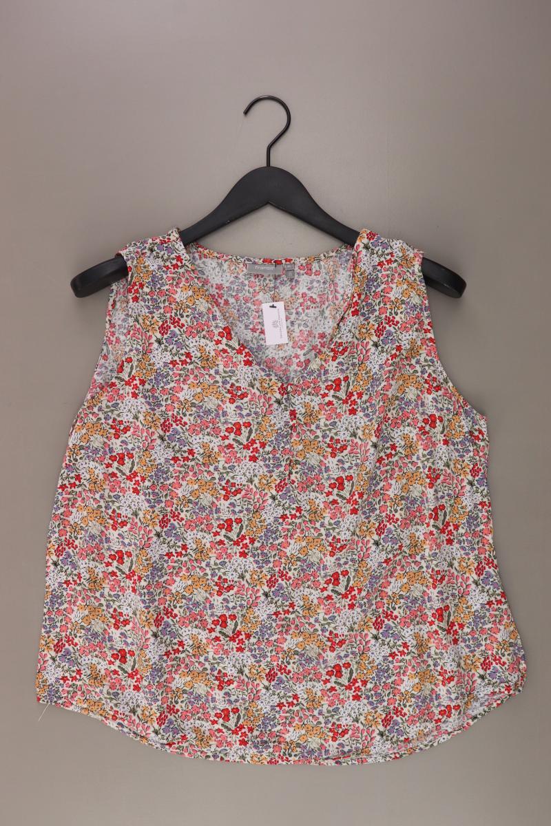 Fransa Ärmellose Bluse Gr. XL mit Blumenmuster mehrfarbig aus Viskose