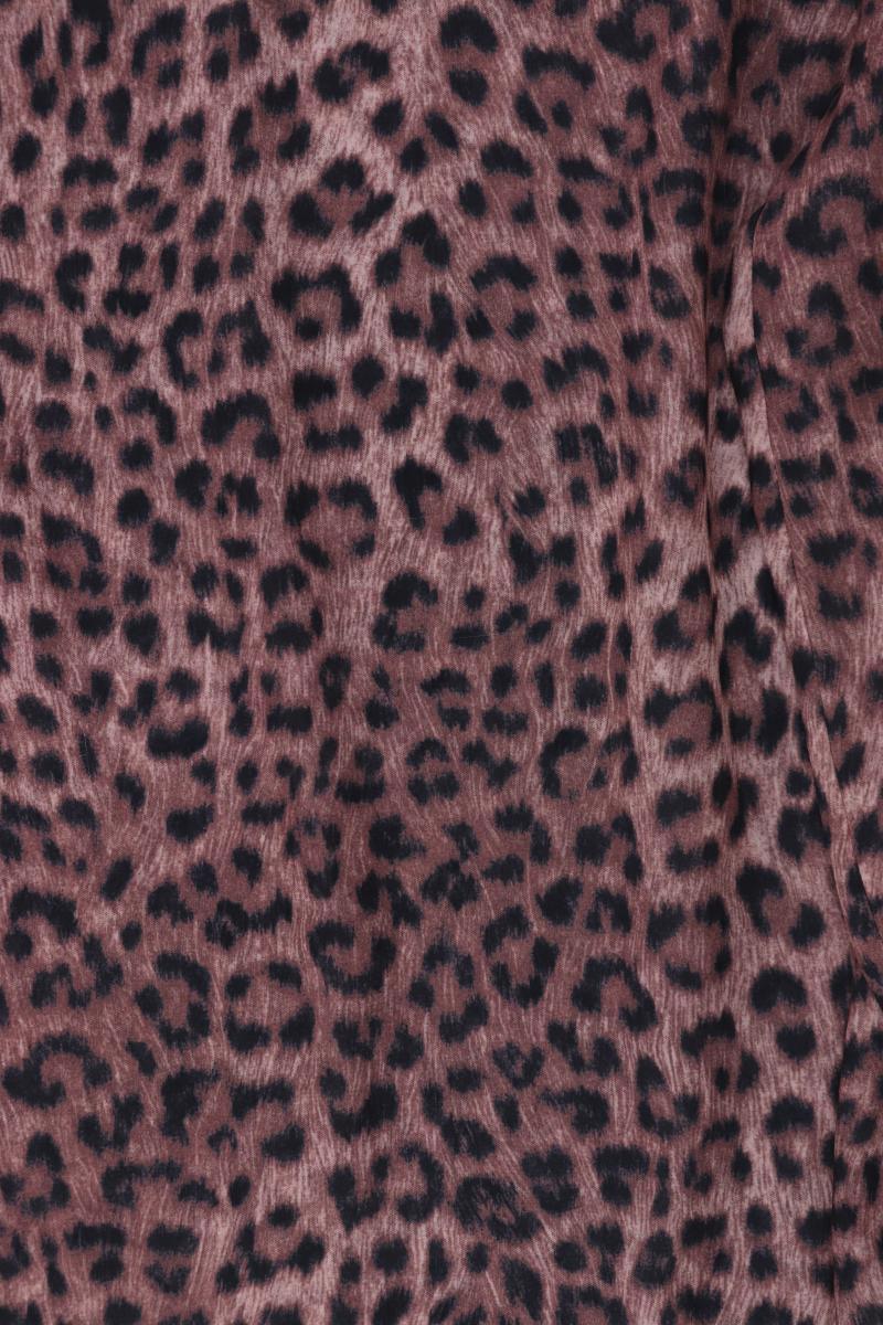 Thom by Thomas Rath Langarmbluse Gr. 44 mit Tierdruck braun aus Polyester