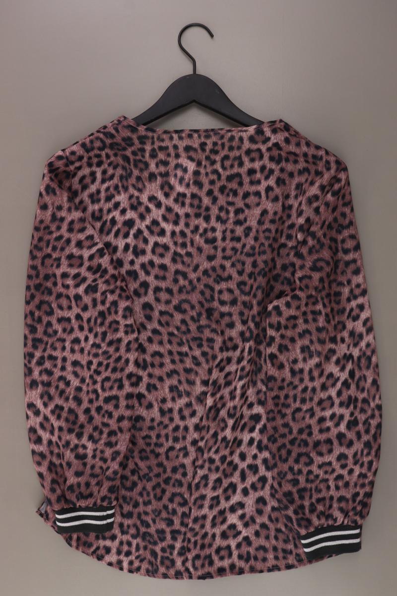 Thom by Thomas Rath Langarmbluse Gr. 44 mit Tierdruck braun aus Polyester