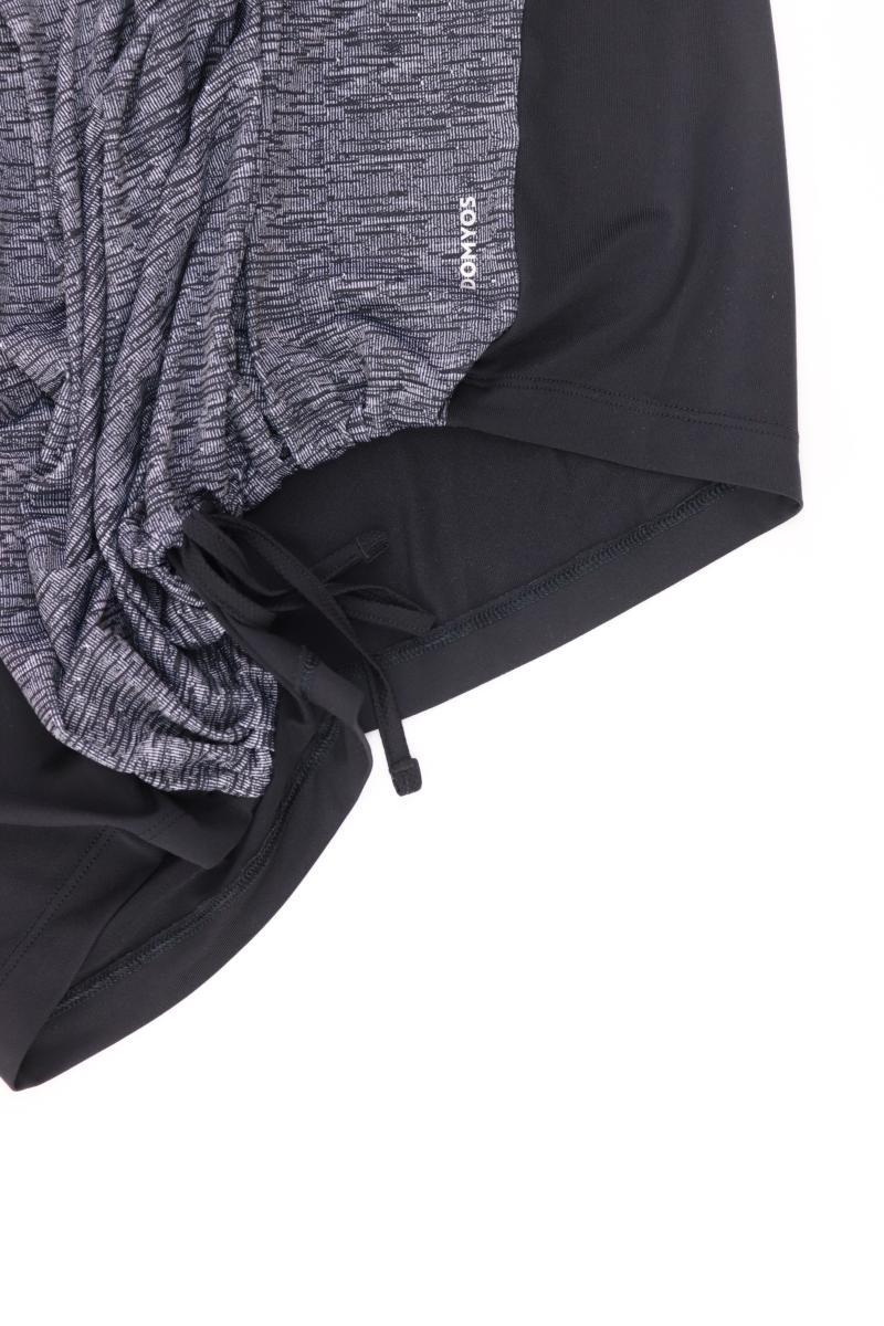 Decathlon Sport Shirt aus DOMYOS Kollektion Gr. 44 Kurzarm schwarz