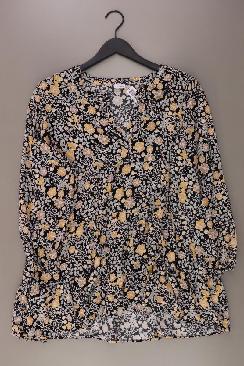 Lascana Langarmkleid Gr. 44/46 mit Blumenmuster mehrfarbig aus Viskose