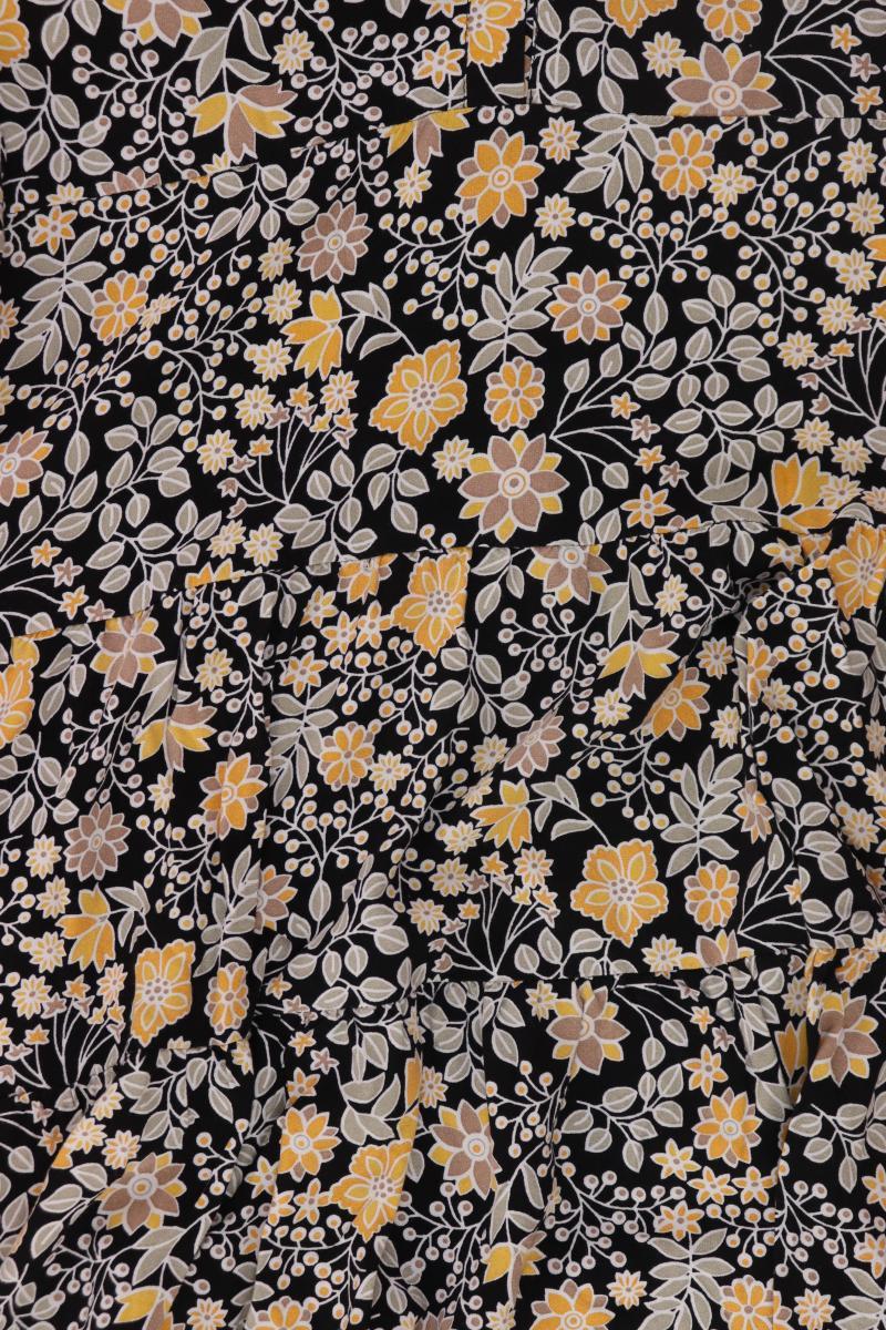 Lascana Langarmkleid Gr. 44/46 mit Blumenmuster mehrfarbig aus Viskose