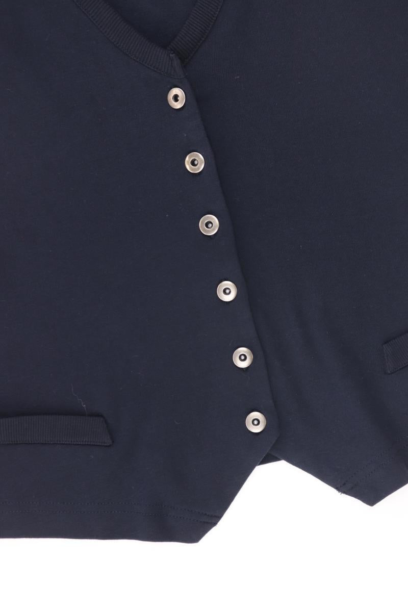 s.Oliver Regular Weste Gr. 44 blau aus Baumwolle