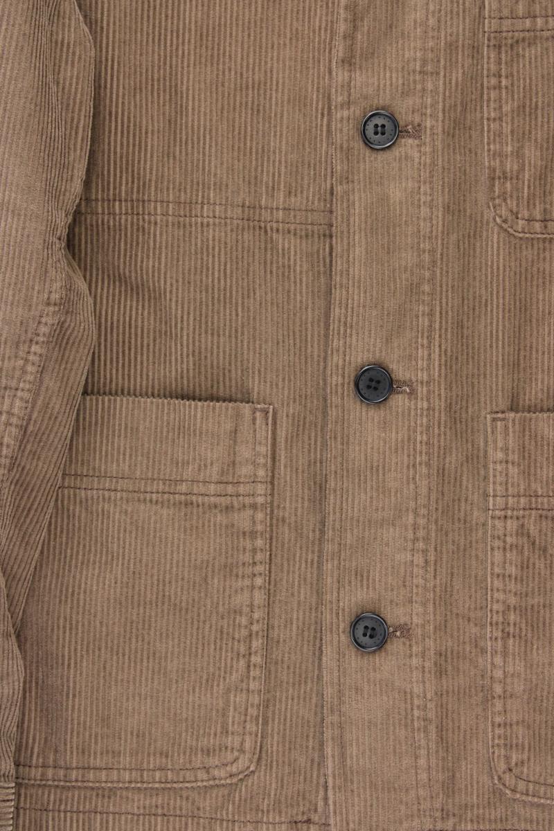 H&M Cordjacke für Herren Gr. S braun aus Baumwolle