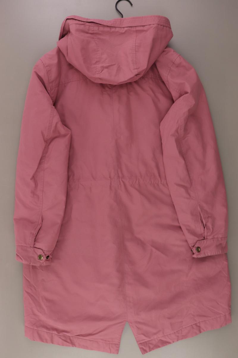 Lands' End Kapuzenmantel Gr. XL rosa aus Baumwolle