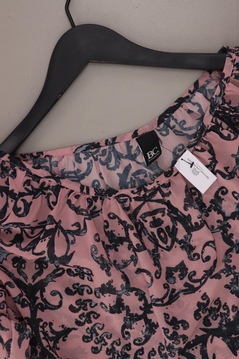 Best Connections Langarmbluse Gr. 46 mit Blumenmuster lila aus Polyester