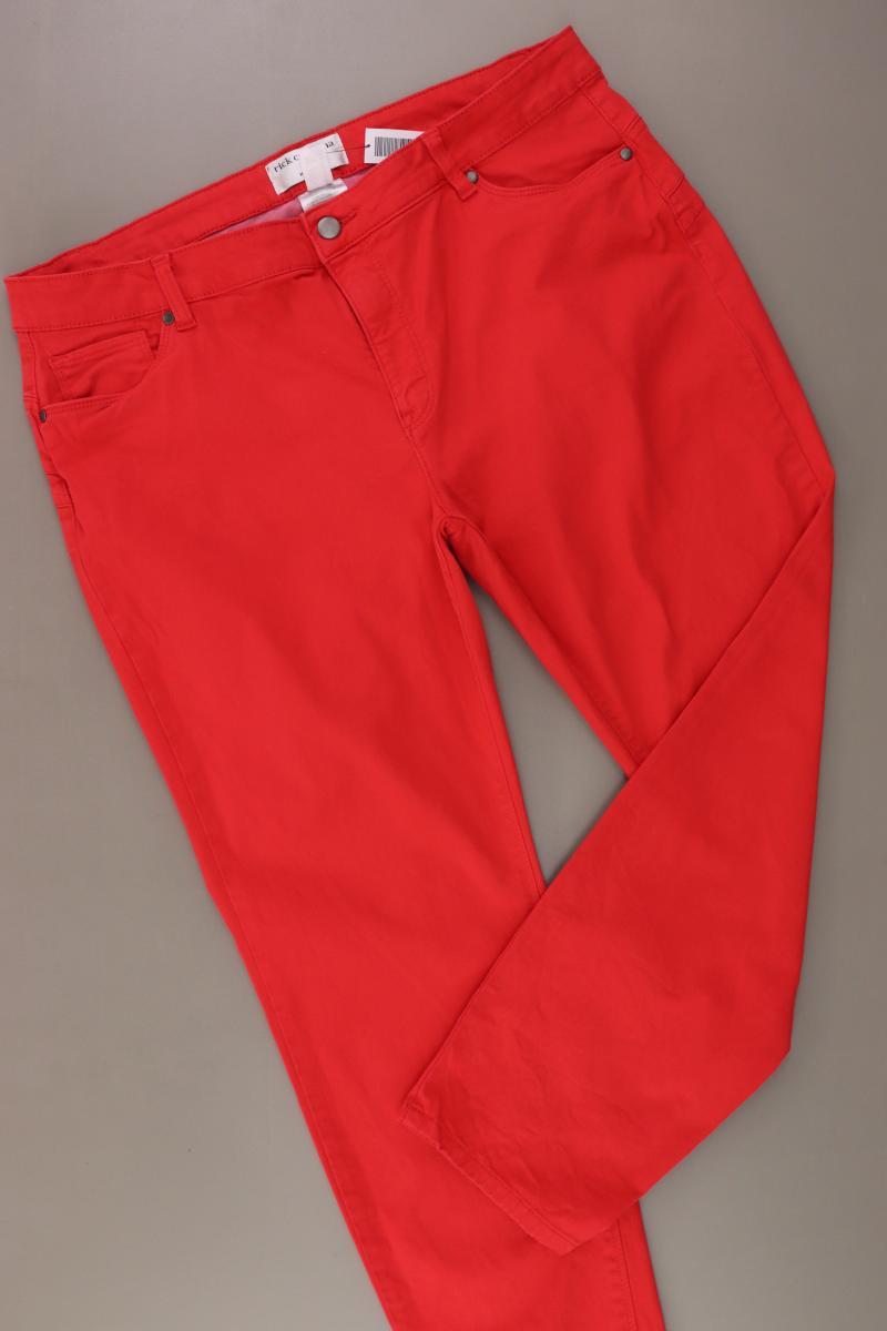 rick cardona Five-Pocket-Hose Gr. 46 rot aus Baumwolle