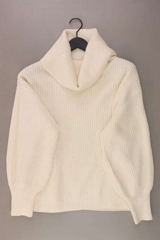 Lascana Grobstrickpullover Gr. 44/46 creme aus Polyamid