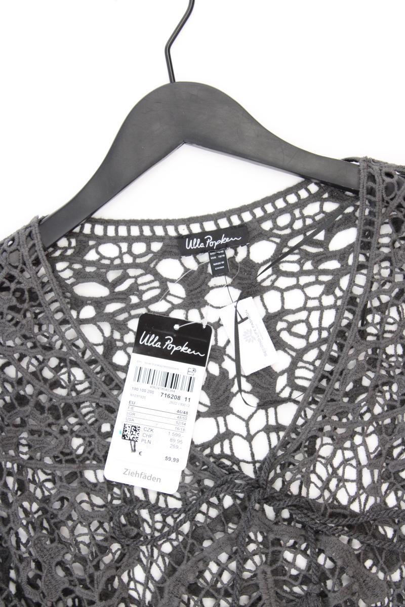 Ulla Popken Häkelshirt Gr. 46/48 neu mit Etikett Neupreis: 59,99€! Langarm grau