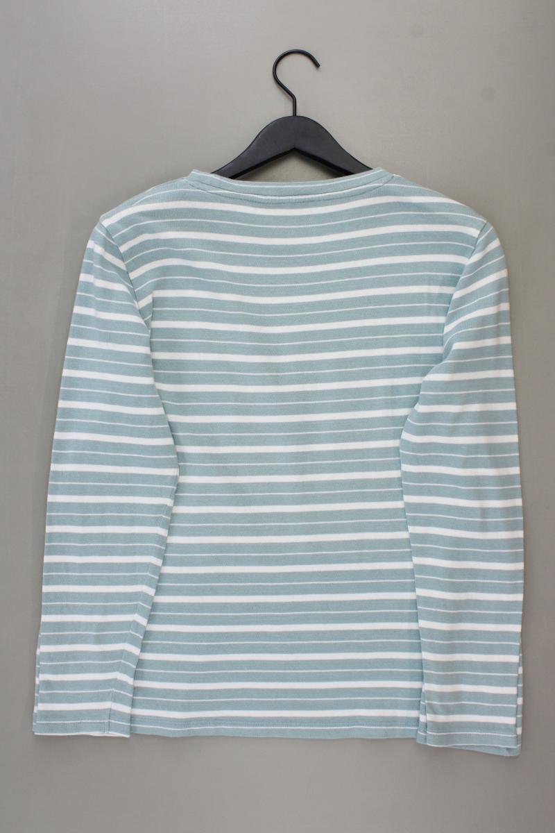Tom Tailor Ringelshirt Gr. XXL gestreift Langarm blau aus Baumwolle