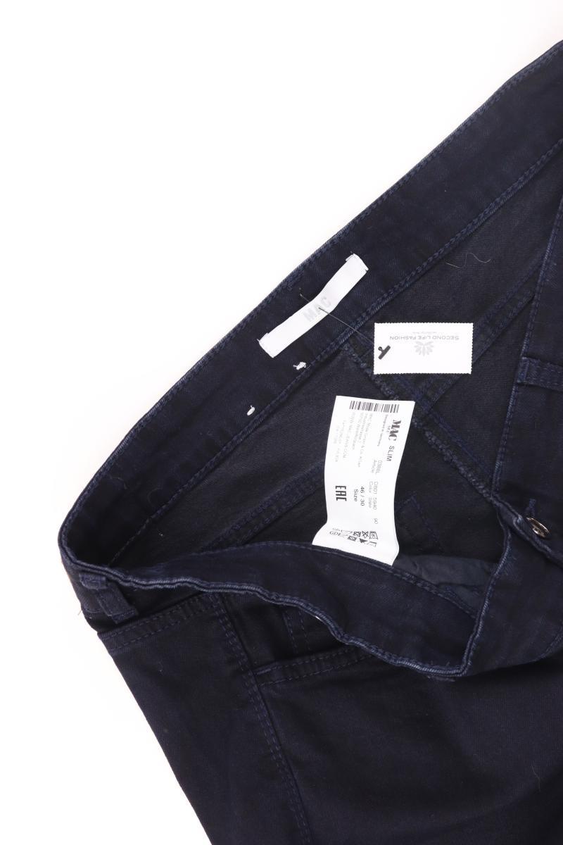 MAC Straight Jeans Gr. 46/L30 blau aus Baumwolle