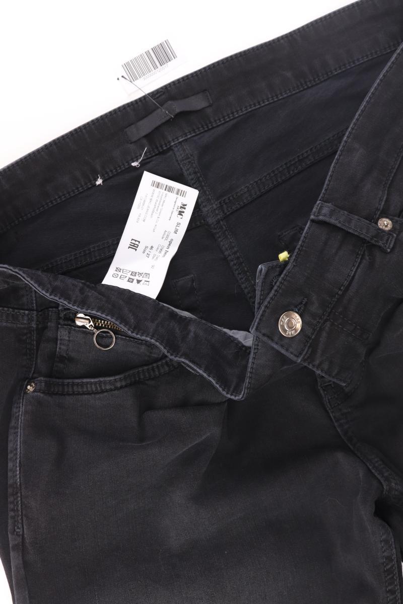 MAC Skinny Jeans Gr. 46 grau aus Baumwolle