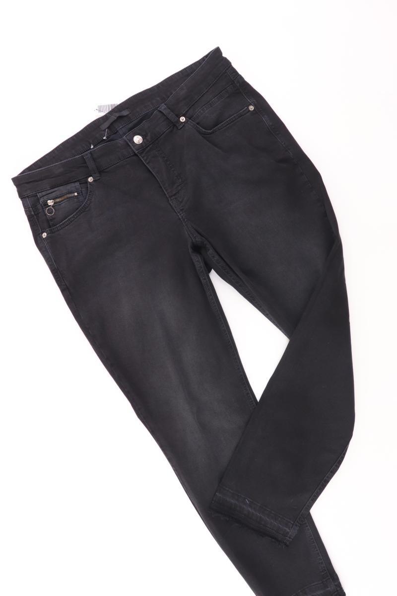 MAC Skinny Jeans Gr. 46 grau aus Baumwolle