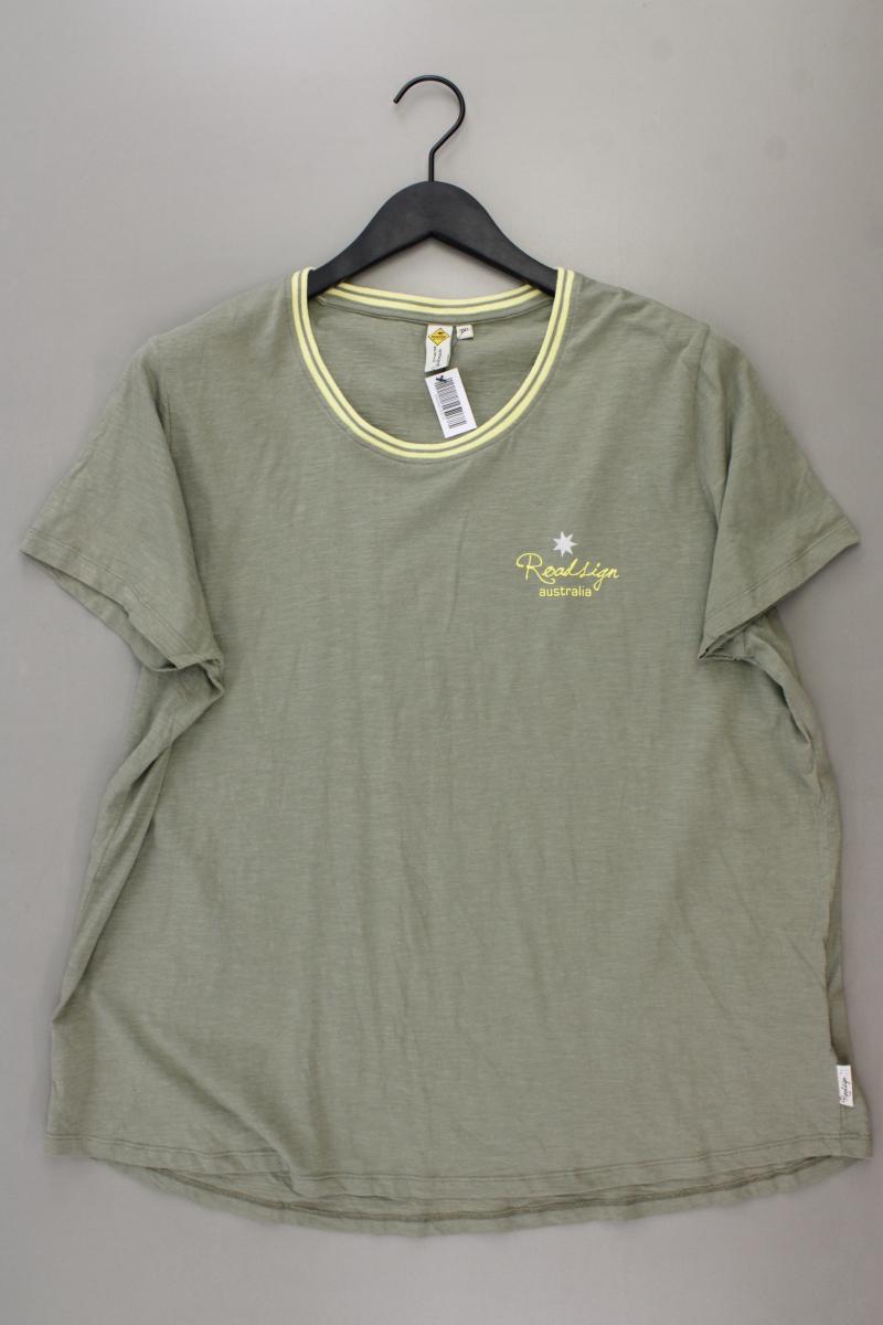 Roadsign T-Shirt Gr. XXXL Kurzarm olivgrün aus Baumwolle