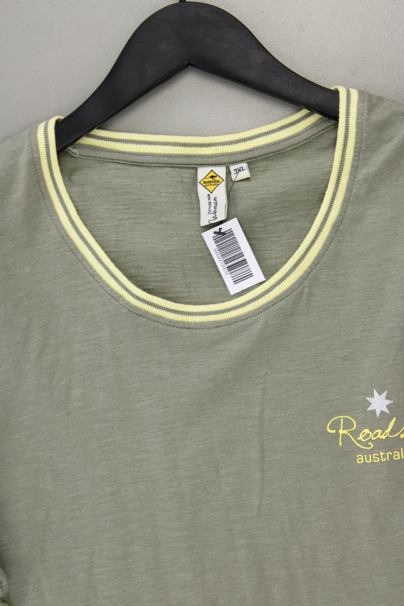 Roadsign T-Shirt Gr. XXXL Kurzarm olivgrün aus Baumwolle